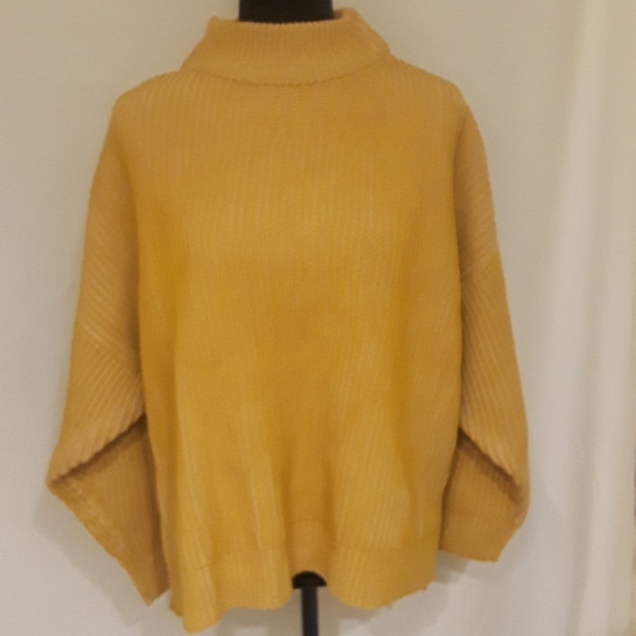 Topshop Sweaters - TOPSHOP MOCK NECK SWEATER